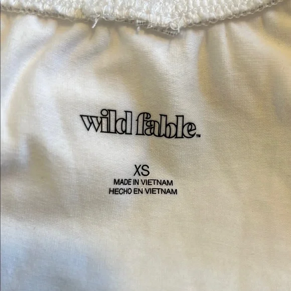 Never Worn Before! Wild Fable White Spaghetti Strap Backless Camisole - Picture 3 of 5